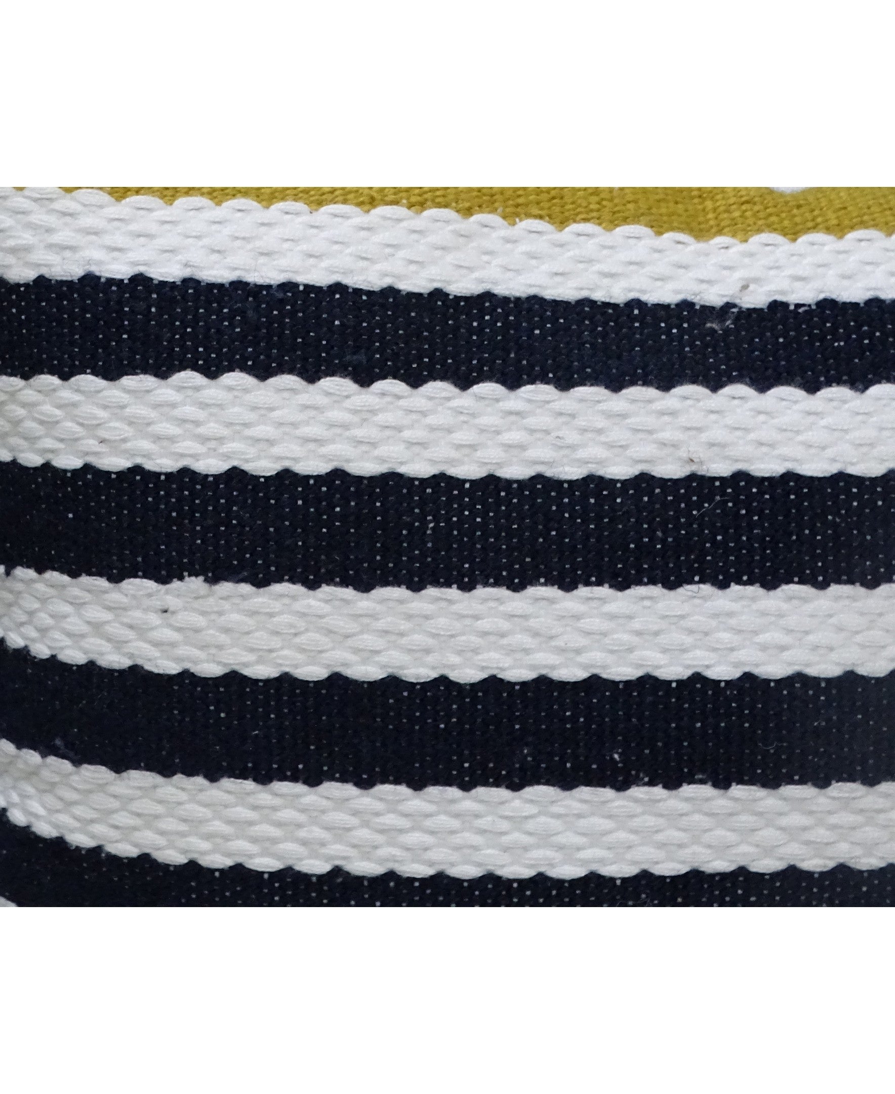 Striped Blue Decorative Outdoor Pillow 14