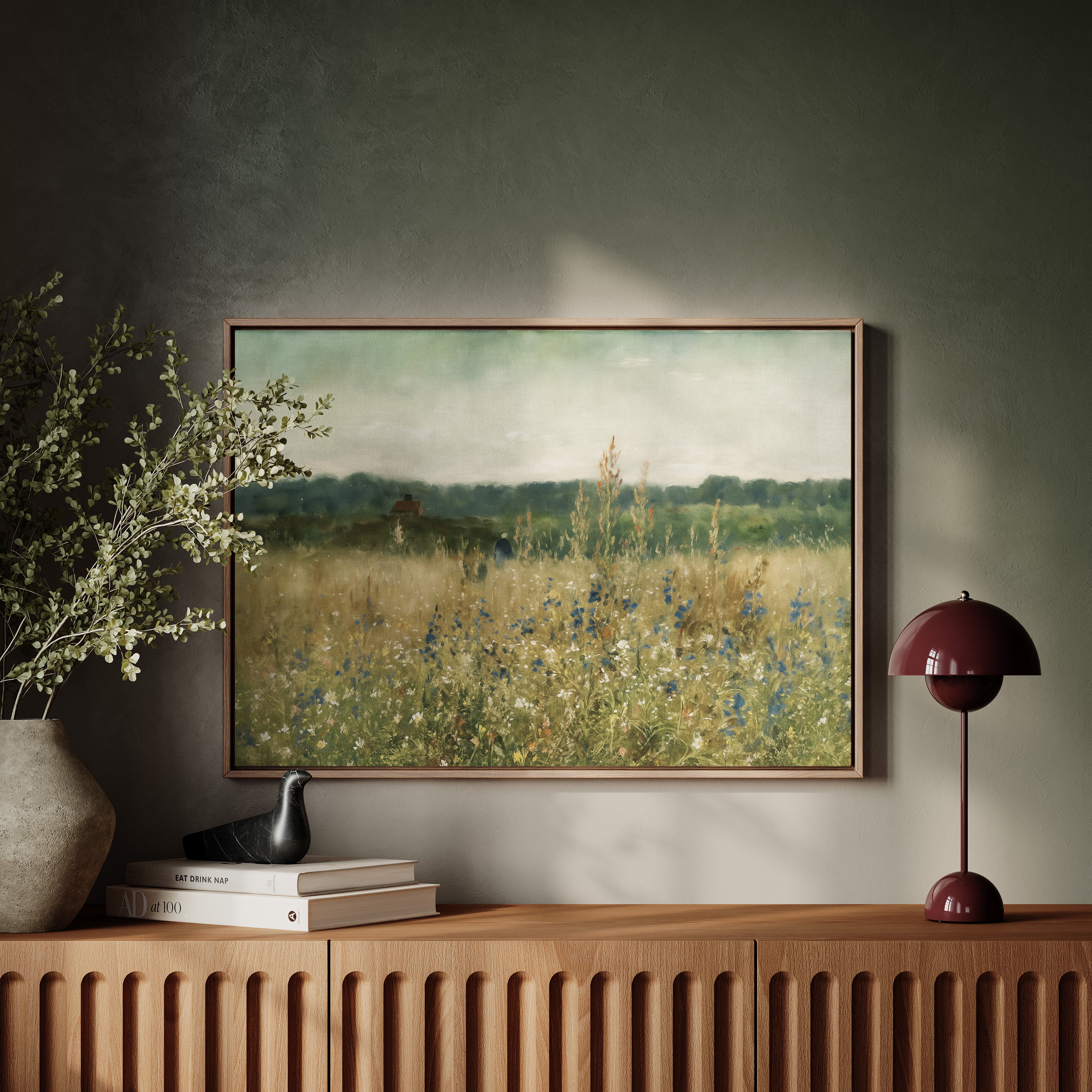 Wanderer in the Wildflowers
