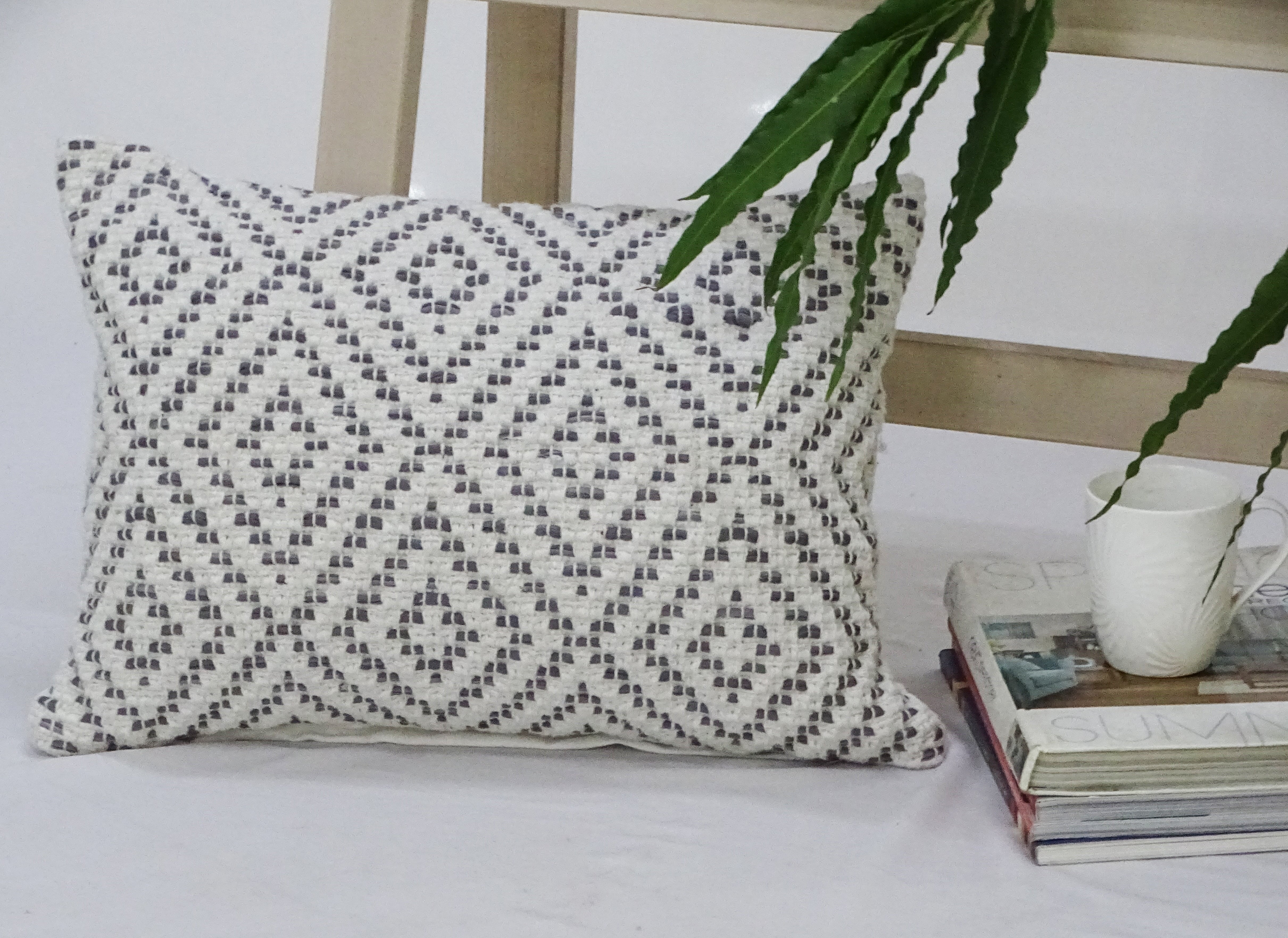 Decorative Cotton Throw Pillow for Chair 14