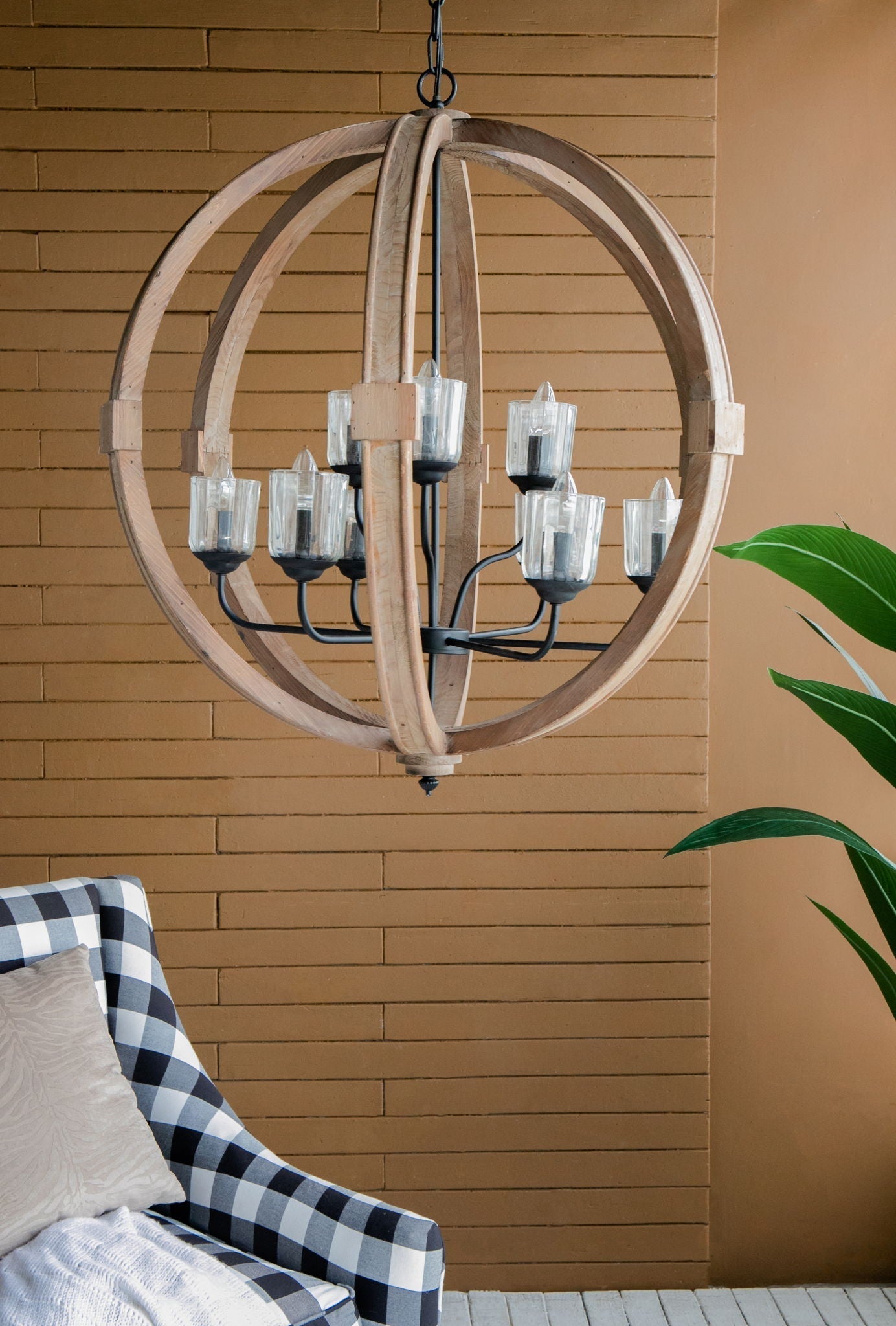 Chandelier Hanging Light Fixture With Adjustable Chain for Kitchen