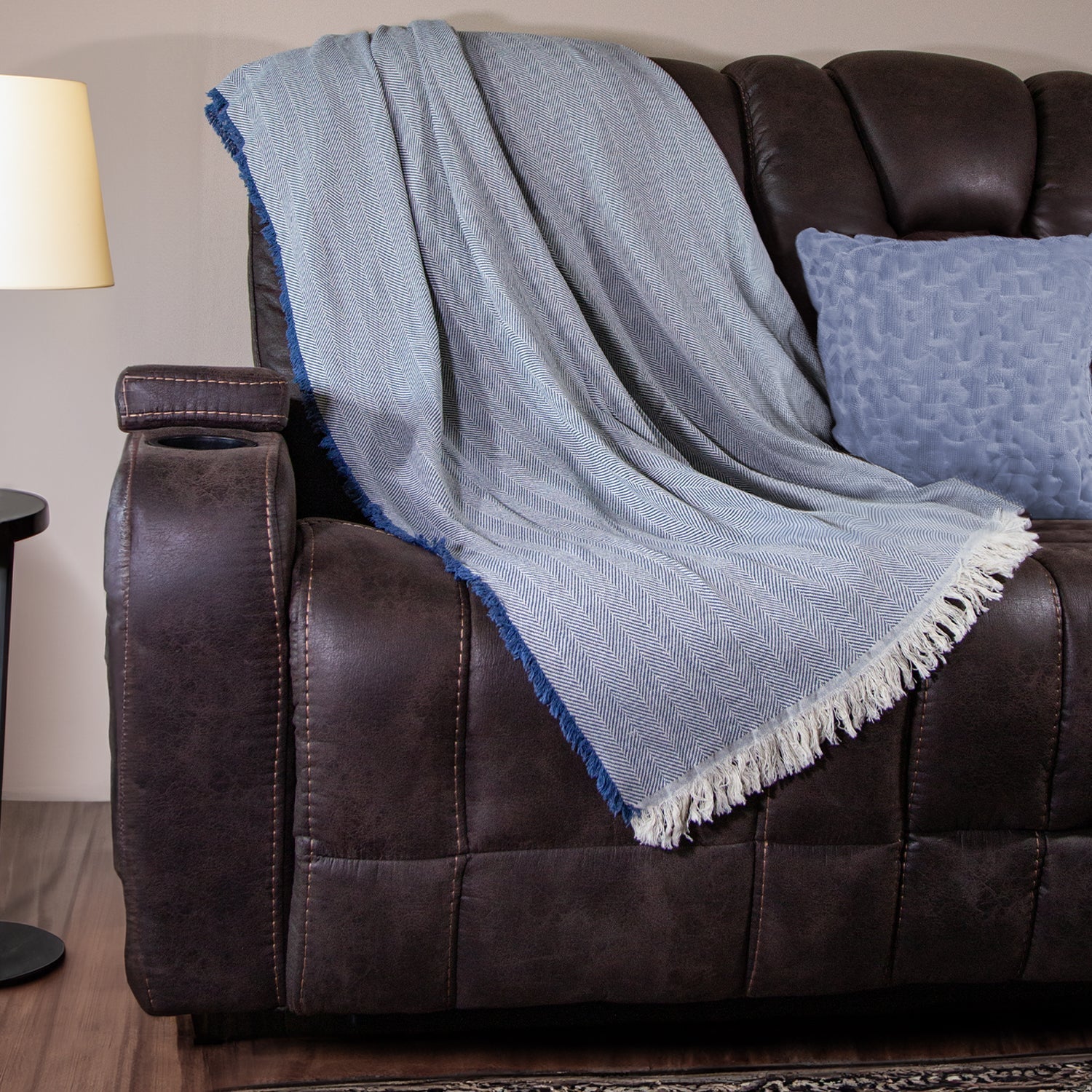 100% Cotton Patterned (Large) Throw Blankets - 58