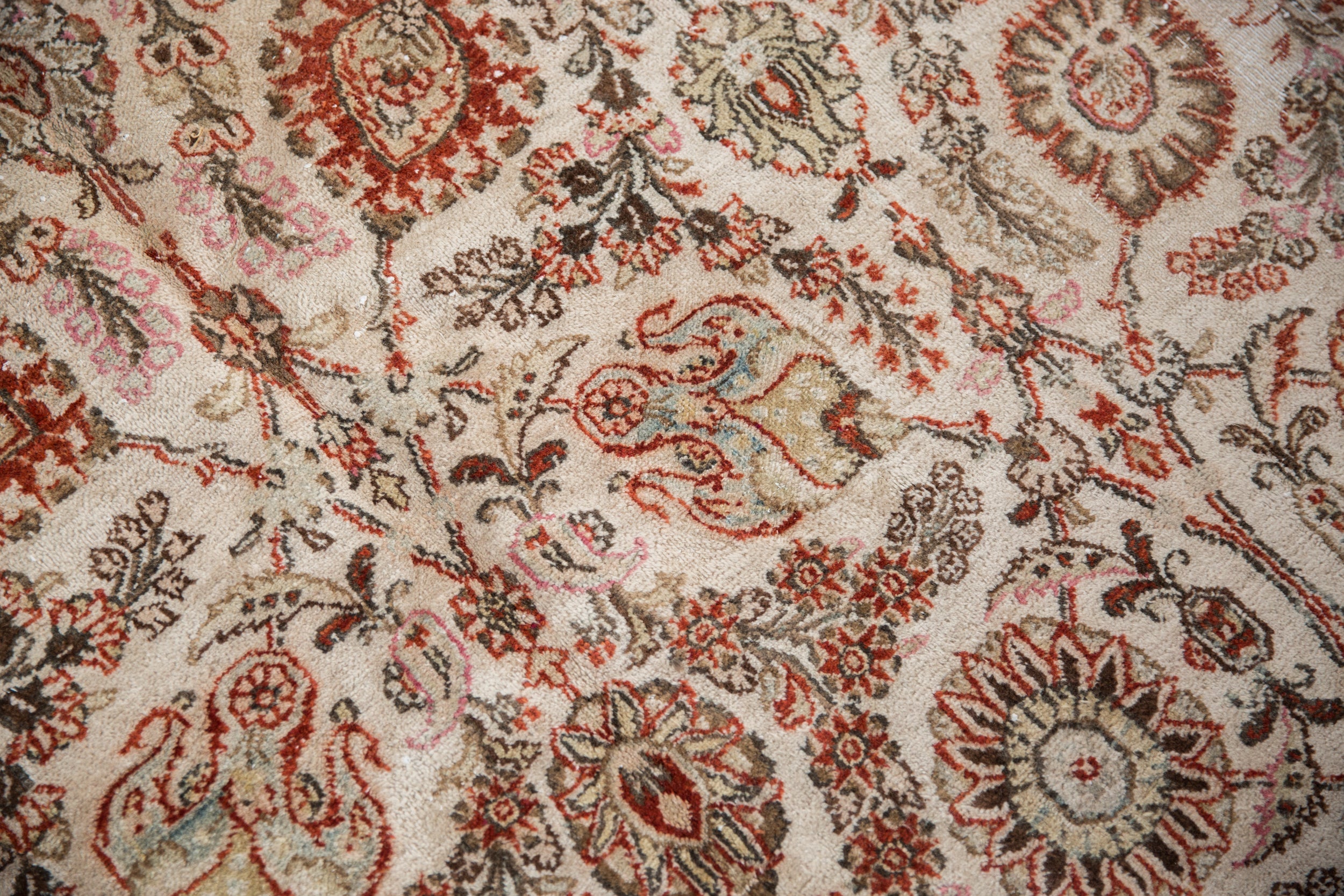 8x11 Vintage Distressed Meshed Carpet