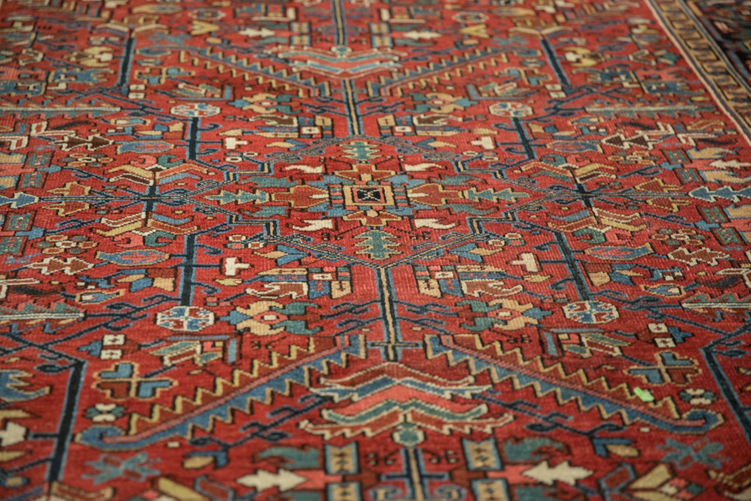 6.5x8.5 Vintage Heriz Carpet