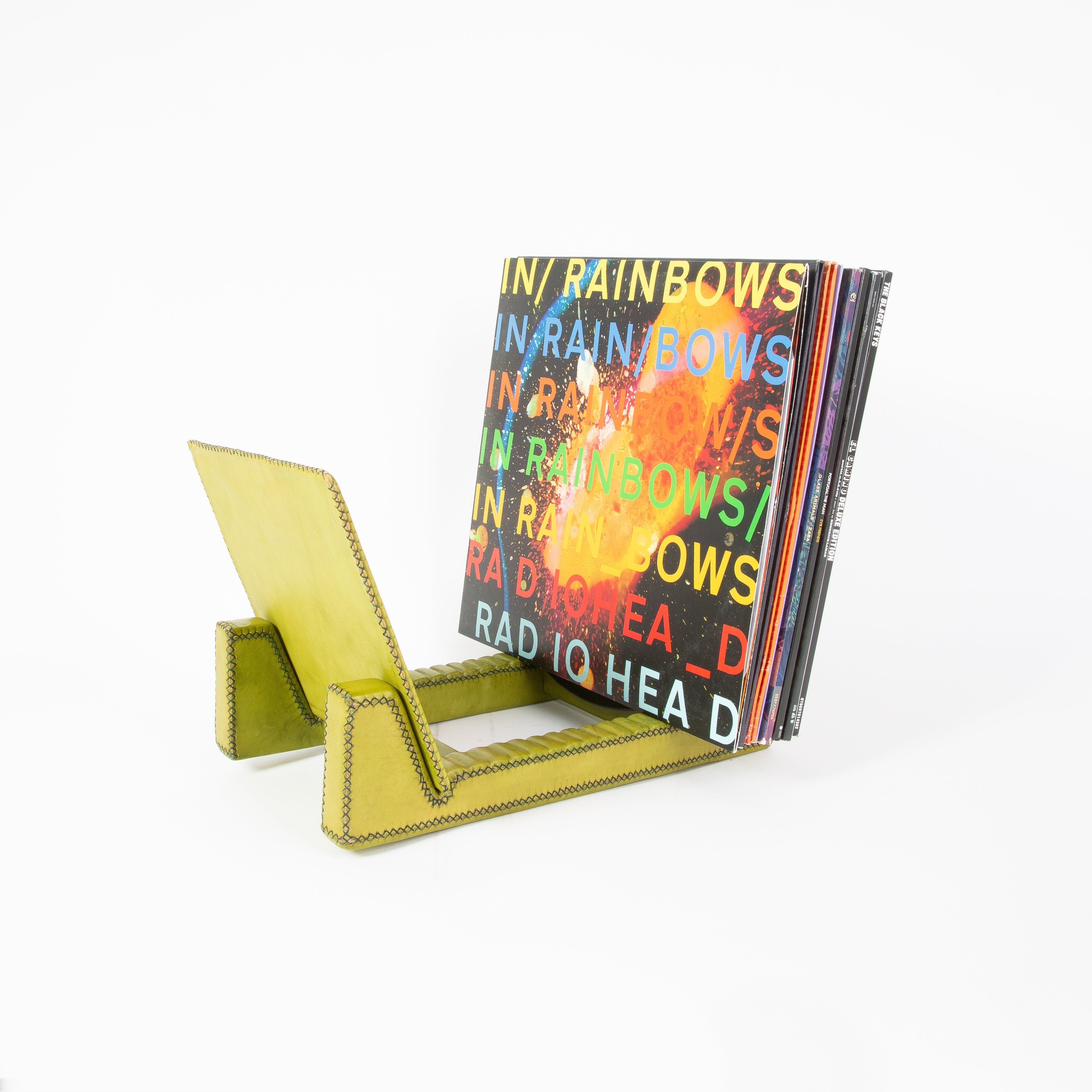 Disco | Leather Record Stand